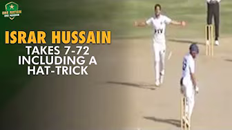 Israr Hussain takes 7-72 including a hat-trick! | Ghani Glass vs PTV | President's Trophy 2024-25