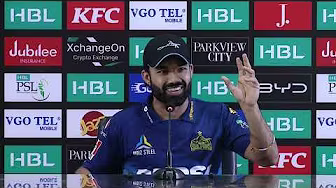 Muhammad Rizwan post-match press conference | MS v KK
