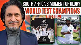 South Africa's Moment of Glory | World Test Champions | Ramiz Speaks backdrop