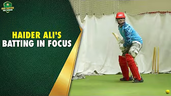 Haider Ali's batting in focus | Training 🔛 during the NCA Skills Development Camp in Lahore | MA2A background