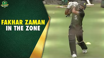 Every rep with intent ЁЯТе Fakhar Zaman in the zone at the National Cricket Academy ЁЯПП | PCB | MA2A background