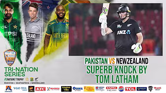 Superb 5️⃣6️⃣ Runs By Tom Latham | Pakistan vs New Zealand | Tri-Nation Series 2025 Final | M2J1A backdrop