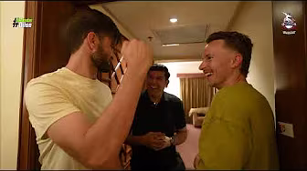 A (surprise) welcome from Shaheen and Sameen Rana | Lahore Qalandars | HBL PSL 10 background