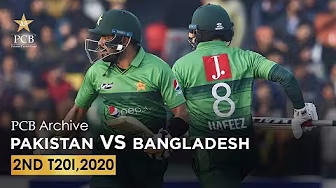 Pakistan defeat Bangladesh in 2nd T20I to seal the series 2️⃣ - 0️⃣ | Lahore, 2020 | PCB | M2D2A