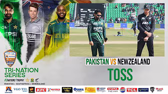 Toss | Pakistan vs New Zealand | 1st ODI | Tri-Nation Series 2025 | PCB | M2J1A