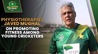Physiotherapist Javed Mughal on promoting fitness among young cricketers | Engro Coaching Project