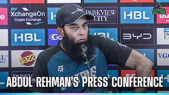 Abdul Rehman's post-match press conference | MS v IU