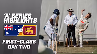 Australia A v Sri Lanka A | First-class match | Day 2