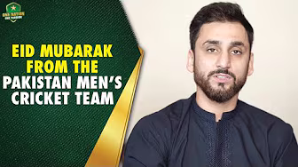 Eid Mubarak from the Pakistan men’s cricket team! #EidAlAdha2025 | PCB | MA2A