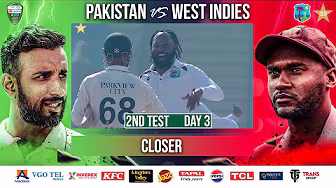 Closer | Pakistan vs West Indies | 2nd Test Day 3 | PCB | M2I1A