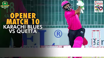 Opener | Karachi Blues vs Quetta | Match 10 | National T20 Cup 2025 | PCB | M2L1 background