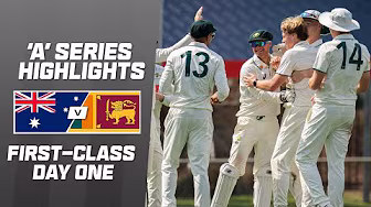 Australia A v Sri Lanka A | First-class match | Day 1