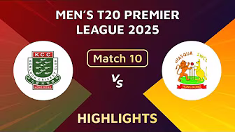 Men's Premier League T20 Hong-Kong I Match 10 I KCC Premier VS DLSW DLIT I Full Highlights background
