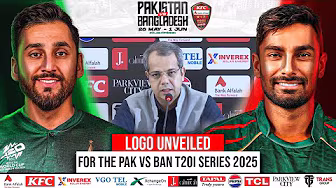 Logo unveiled for the KFC Presents Bank Alfalah Pakistan vs Bangladesh T20I series 2025 | M2N1A