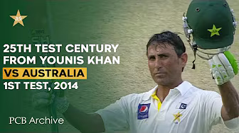 PCB Archive - Younis Khan Blazing 2️⃣5️⃣th Test Century | PAK vs AUS 1st Test 2014 | M1C2A