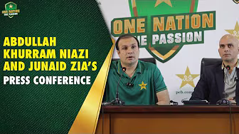 Director Domestic and SGM Domestic addressing media conference on Domestic Cricket Structure | PCB
