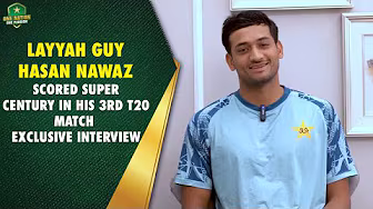 Layyah’s Hasan Nawaz Scores a Stunning Century in his 3rd T20I l Exclusive Interview | PCB | MA2A