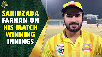 Sahibzada Farhan on his match-winning innings and the mindset behind his power-packed 148 💪 | MA2A