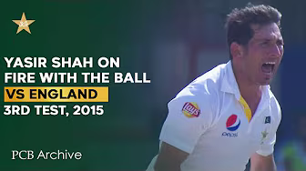 PCB Archive - Yasir Shah Stunning Spell Against England | PAK vs ENG 3rd Test 2015 | M4C2A