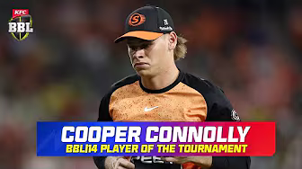 Cooper Connolly | Player Of The Tournament Highlights | #BBL14