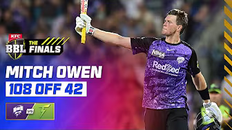 Mitch Owen Equals The Fastest BBL Century Ever đ± | #BBL14 background