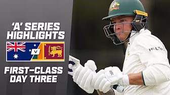Australia A v Sri Lanka A | First-class match | Day 3 background