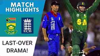 England vs South Africa | Highlights | Last-Over Drama! South Africa Seals Thriller Edge England
