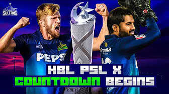 THE HBL PSL X COUNTDOWN IS ON ⏰ | LET THE GAMES BEGIN 👊