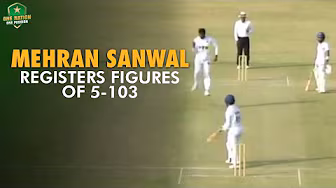 Mehran Sanwal registers figures of 5-103 | PTV vs SBP | President's Trophy Grade-I 2024-25