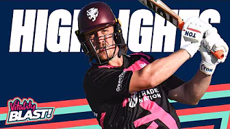 Kohler-Cadmore Smacks 90 off 39 Balls | Somerset v Essex - Highlights | Vitality Blast 2025 backdrop