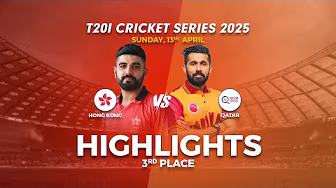 Hong Kong Vs Qatar I Quadrangular T20 Series 2025 I 3rd Place I Full Highlights