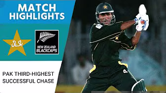 Pakistan vs New Zealand | Pakistan’s Third-Highest Successful ODI Chase | Explosive Afridi & Razzaq background
