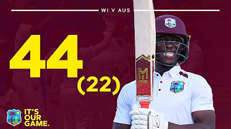 Shamar Joseph The Batsman 🤔 | West Indies v Australia 1st Test