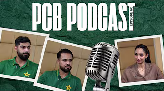 Interviews with Faheem Ashraf & Hussain Talat in PCB Podcast Episode 60 | PCB | MA2A background