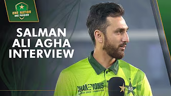 Salman Ali Agha Interview | Grand Inauguration of the New-Look National Bank Stadium, Karachi