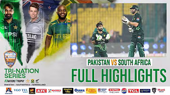 Pakistan Complete Record Chase vs South Africa | Full Highlights | 3rd ODI | Tri-Nation Series 2025