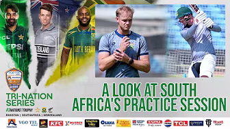 The Proteas get going in Karachi! 🏏 A look at South Africa's practice session 🎥 | PCB