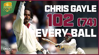 Disdain! Gayle blitzes 70-ball century against Australia background