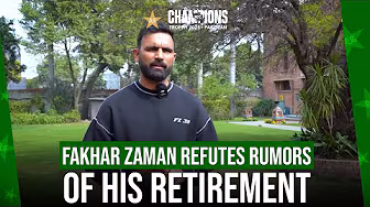 ЁЯОЩя╕П In Conversation with Fakhar Zaman: Emotions on ICC Champions Trophy injury, ongoing rehab & More backdrop