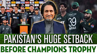 Pakistan's Huge Setback Before Champions Trophy | PAK vs NZ Tri Nation Series | Ramiz Speaks