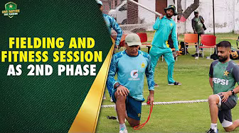 Fielding and fitness session as second phase of Pakistan Cricketers' Skills Development Camp begins