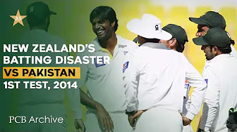 PCB Archive - New Zealand Falter in Abu Dhabi: All Fall of Wickets | PAK vs NZ 1st Test 2014 M2C2A