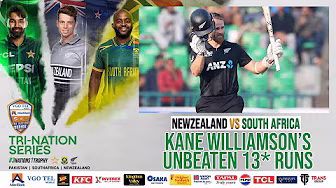 Kane Williamson's Unbeaten 1️⃣3️⃣3️⃣ vs South Africa | 2nd ODI | Tri-Nation Series 2025 | PCB background