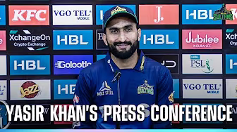 Yasir Khan post-match press conference | MS v LQ