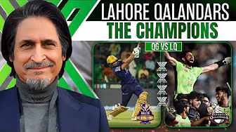 Lahore Qalandars: THE CHAMPIONS | QG vs LQ | PSL X | Ramiz Speaks background