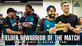Warrior of the Match: Muhammad Rizwan & Fielder of the Match: Chris Jordan | KK v MS background
