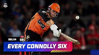 Every Cooper Connolly Six | #BBL14 background