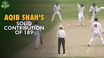 Aqib Shah's solid contribution of 189 | SBP vs KRL | President's Trophy Grade-I 2024-25
