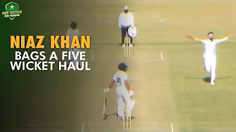 Niaz Khan bags a five-wicket haul | SBP vs OGDCL | President's Trophy Grade-I 2024-25