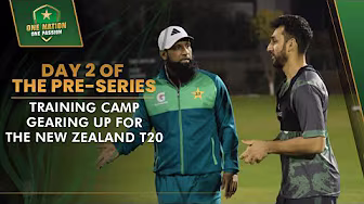 Day 2 of the pre-series training camp | Gearing up for the New Zealand T20Is đ | PCB | MA2F